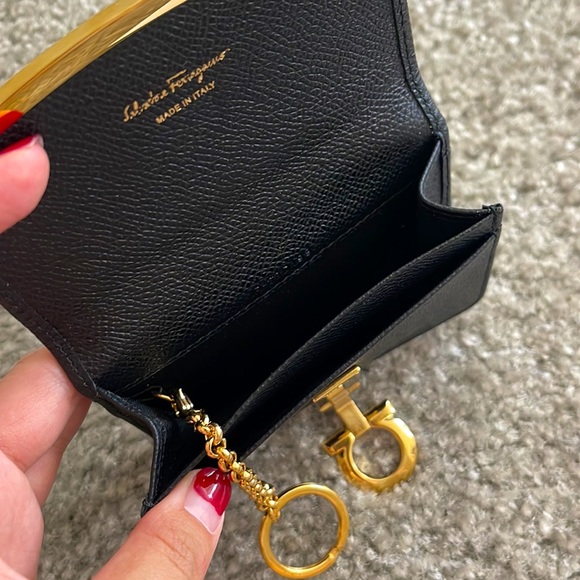 Salvatore Ferragamo Gancini business card holder - Picture 7 of 8